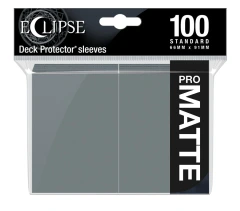 Ultra Pro - Eclipse Pro Matte Standard Sleeves: Smoke Grey (100 ct.)